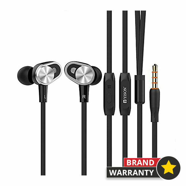 Yison CX620 In-Ear Wired Headphone Black