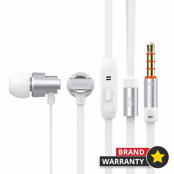 Yison Celebrat C8 In Ear Wired Headphone White
