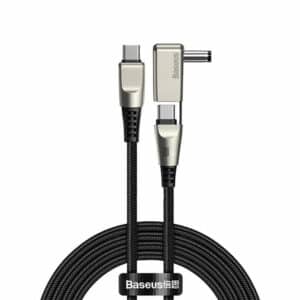 Baseus Flash Series 2 in 1 USB C to USB C + DC 100W Fast Charging Cable