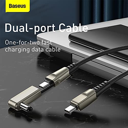 Baseus Flash Series 2 in 1 USB C to USB C DC 100W Fast Charging Cable 3