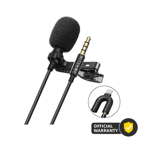 BlitzWolf BW-CM1 Mini Lavalier Microphone