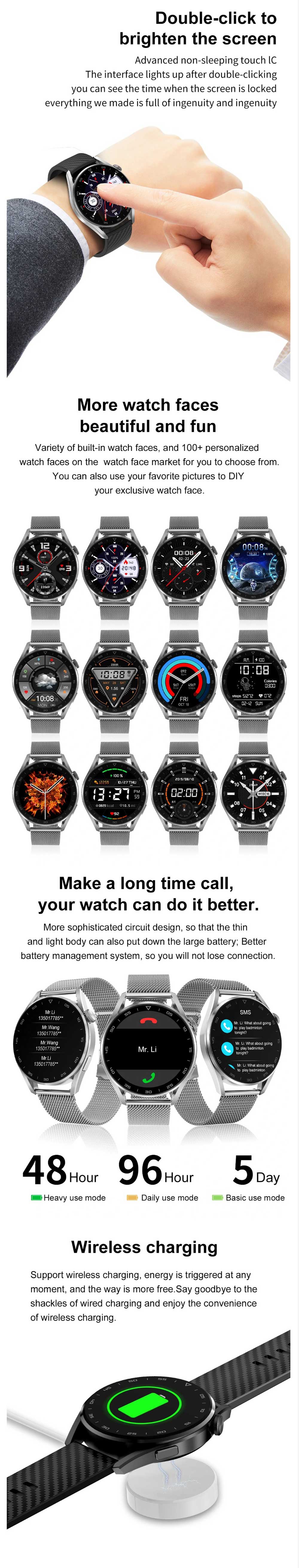 DT NO.1 DT3 Pro Smart Watch 5