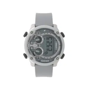 Fastrack NP38045PP02 Trendies Grey Dial Silicone Strap Watch