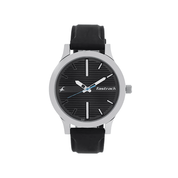 Fastrack NP38051SP01 Fundamentals Analog Silver Dial Men's Watch