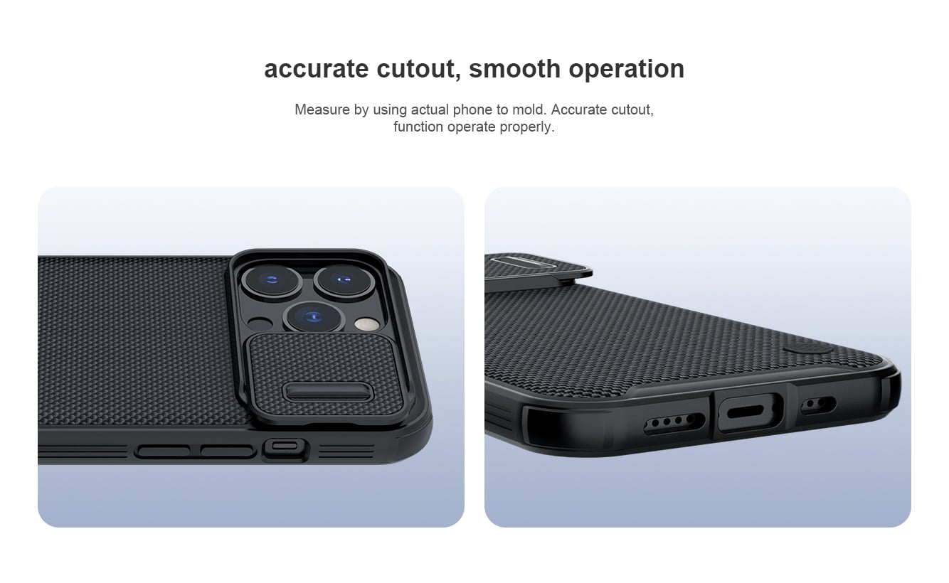 Nillkin Apple iPhone 13 Pro Textured Pro Nylon Fiber Case 11
