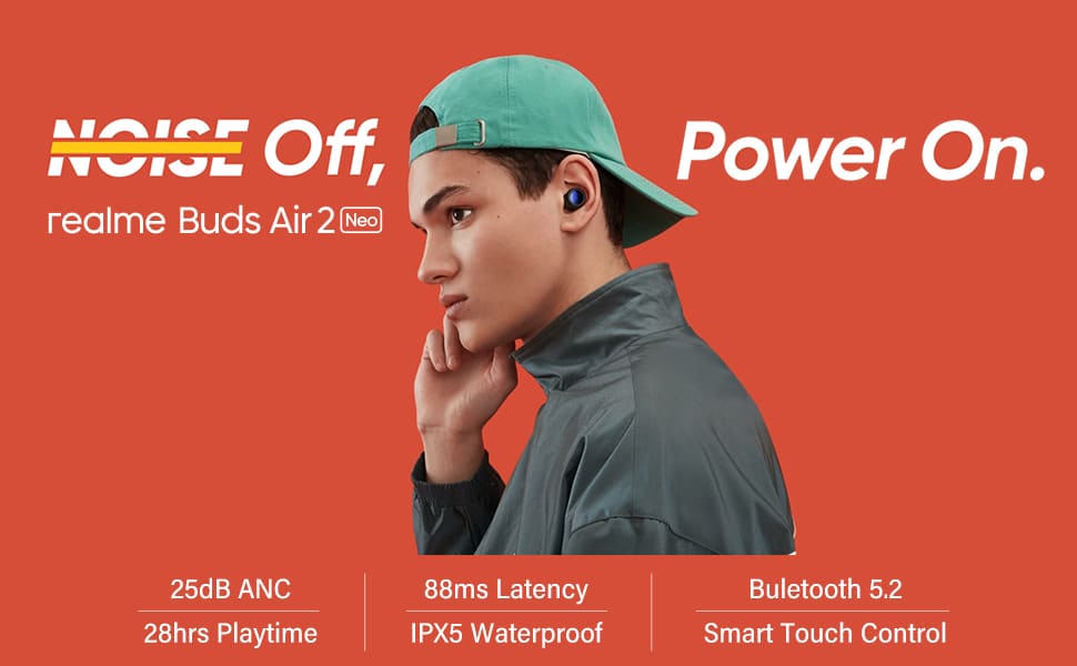 Realme Buds Air 2 Neo Wireless Earbuds 3