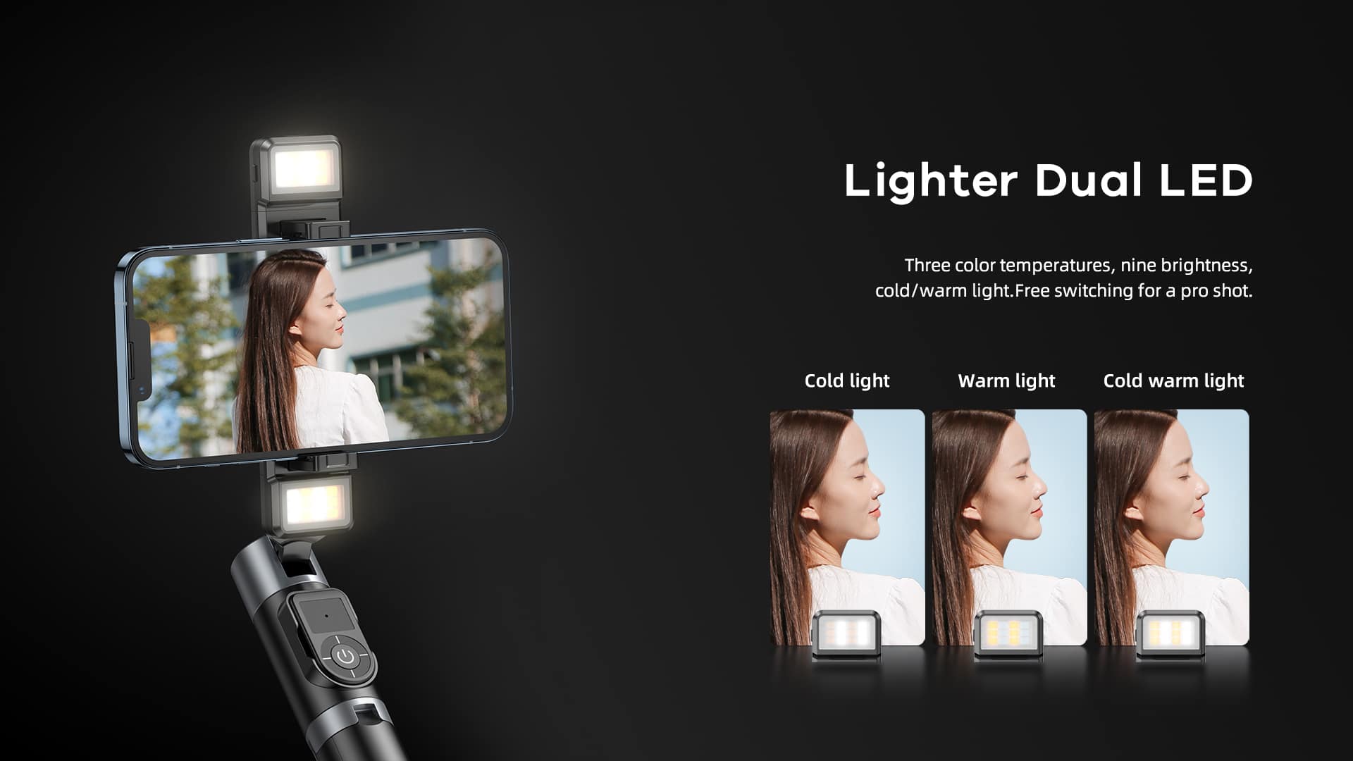 Remax P13 Live Stream Holder Tripod Dual Light 360 Degree Rotation