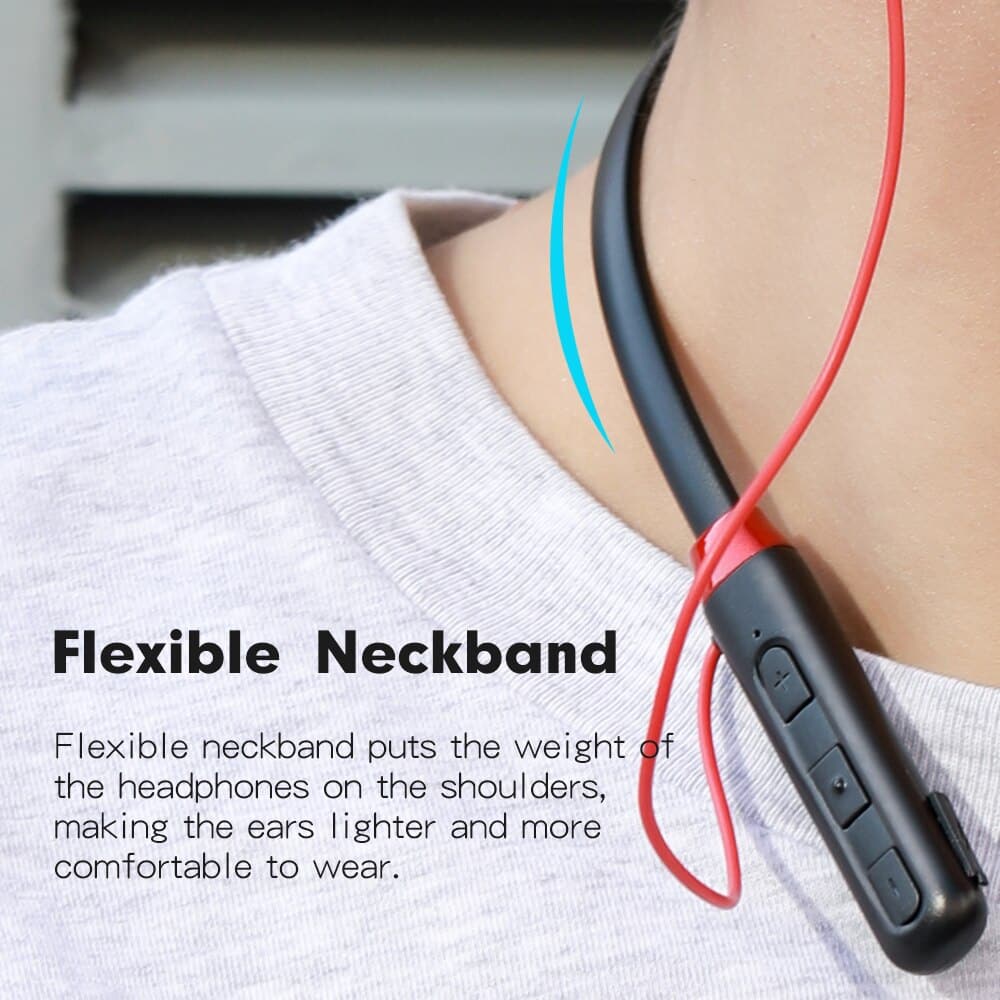 Wavefun Flex U Neckband Bluetooth Headphone 3 3