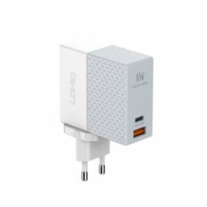 LDNIO A2620C 65W PD & QC3 USB Type C Dual Port Wall Charger