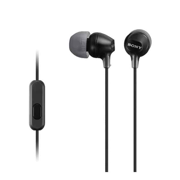 Sony MDR EX15AP In Ear Stereo Headphones with Mic