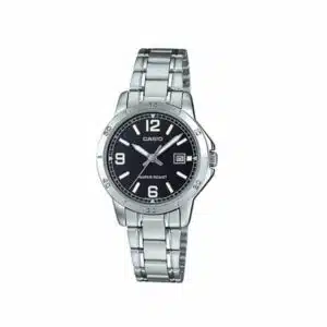 Casio LTP-V004D-1B2UDF Stainless Steel Ladies Watch