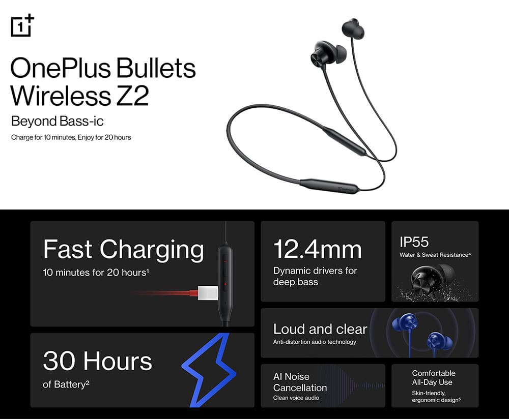 OnePlus Bullets Wireless Z2 6