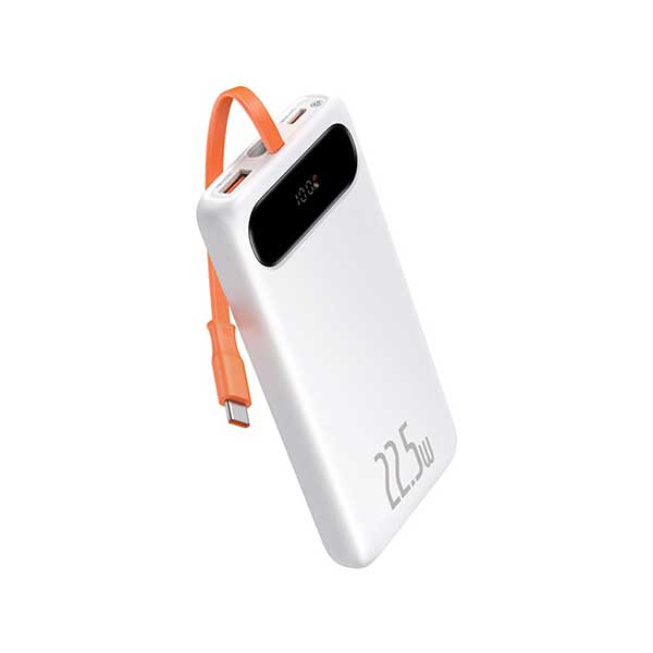 Baseus 22.5W Block Digital Display Quick Charge Power Bank with Type C Cable 1