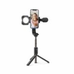 BlitzWolf BW-BS15 Tripod Selfie Stick with Fill Light & Microphone