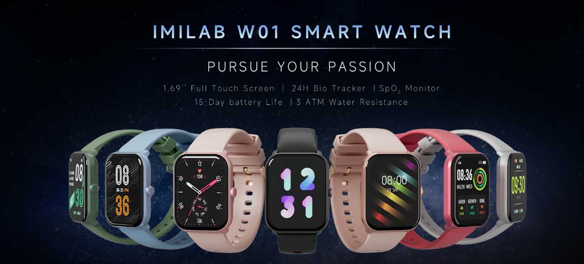 IMILAB W01 Fitness Smart Watch 8