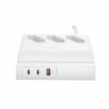 USAMS US-CC160 65W Super Si Fast Charging USB Extension Socket EU Plug