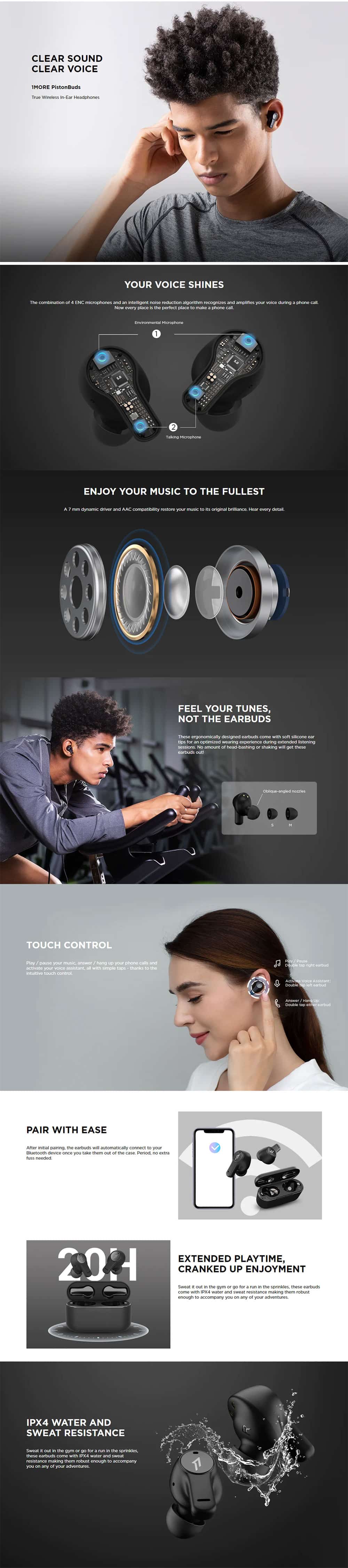 1MORE PistonBuds True Wireless In Ear Headphones 5