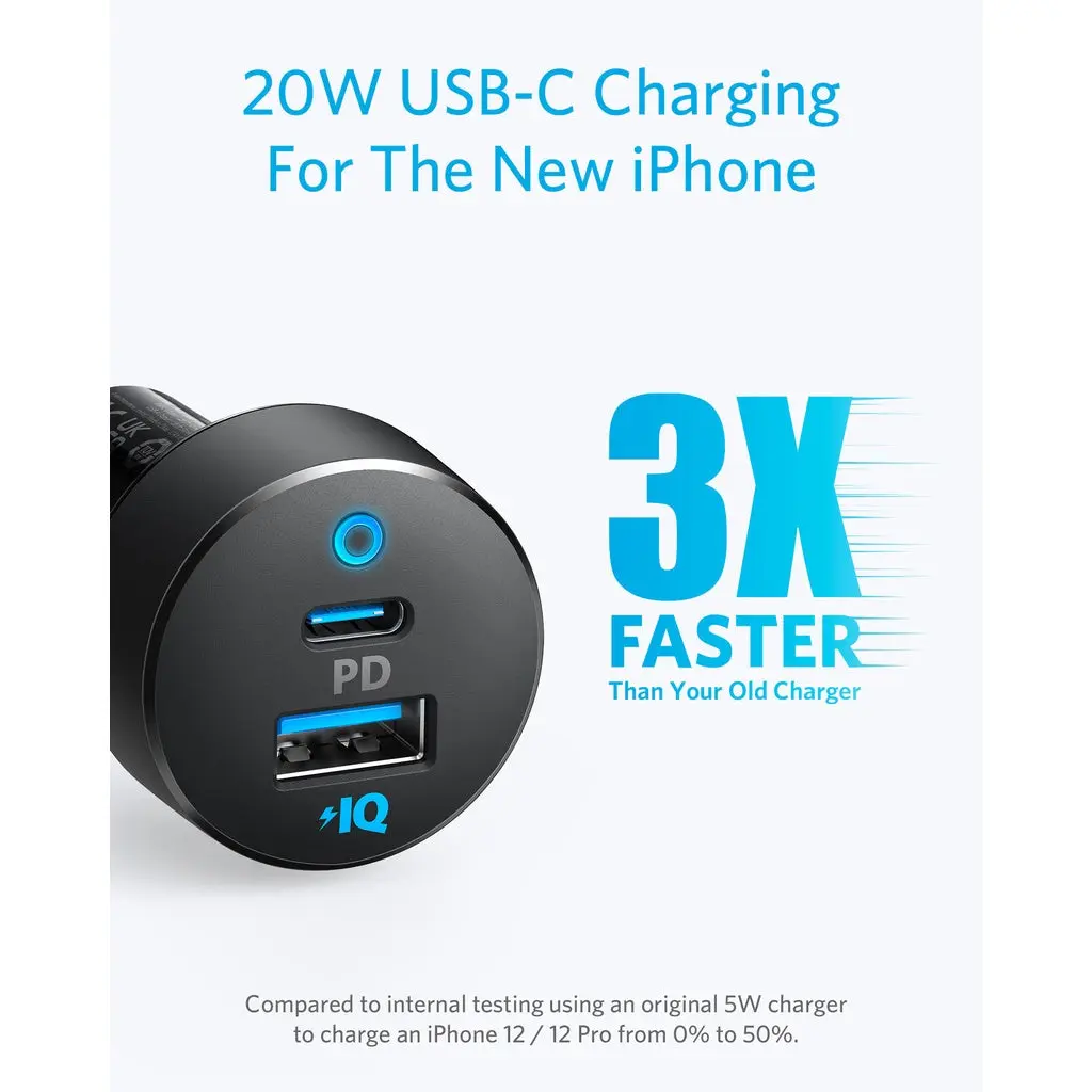 Anker PowerDrive PD 2 35W Car Charger 9