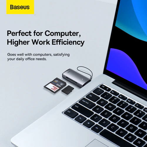 Baseus Airjoy USB A to SD TF Card Reader 5