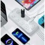 BlitzWolf BW-PC2 8 AC 4 USB 2500W Power Strip - Image 4