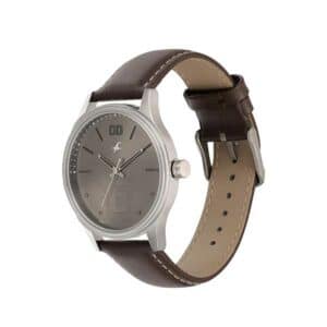 Fastrack NP3247SL01 Bare Basics Leather Watch 2