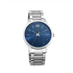 Fastrack NP3247SM01 Blue Dial Stainless Steel Watch