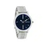 Fastrack NP38051SM03 Fundamentals Blue Dial Stainless Steel Watch - Image 2
