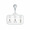 LDNIO SC2413 PD & QC3.0 2 Universal Outlets Power Socket