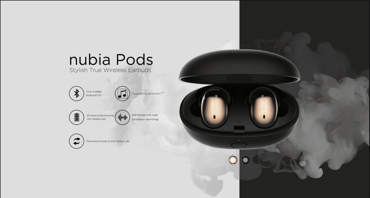Nubia X 1More Stylish True Wireless In Ear Headphones 3