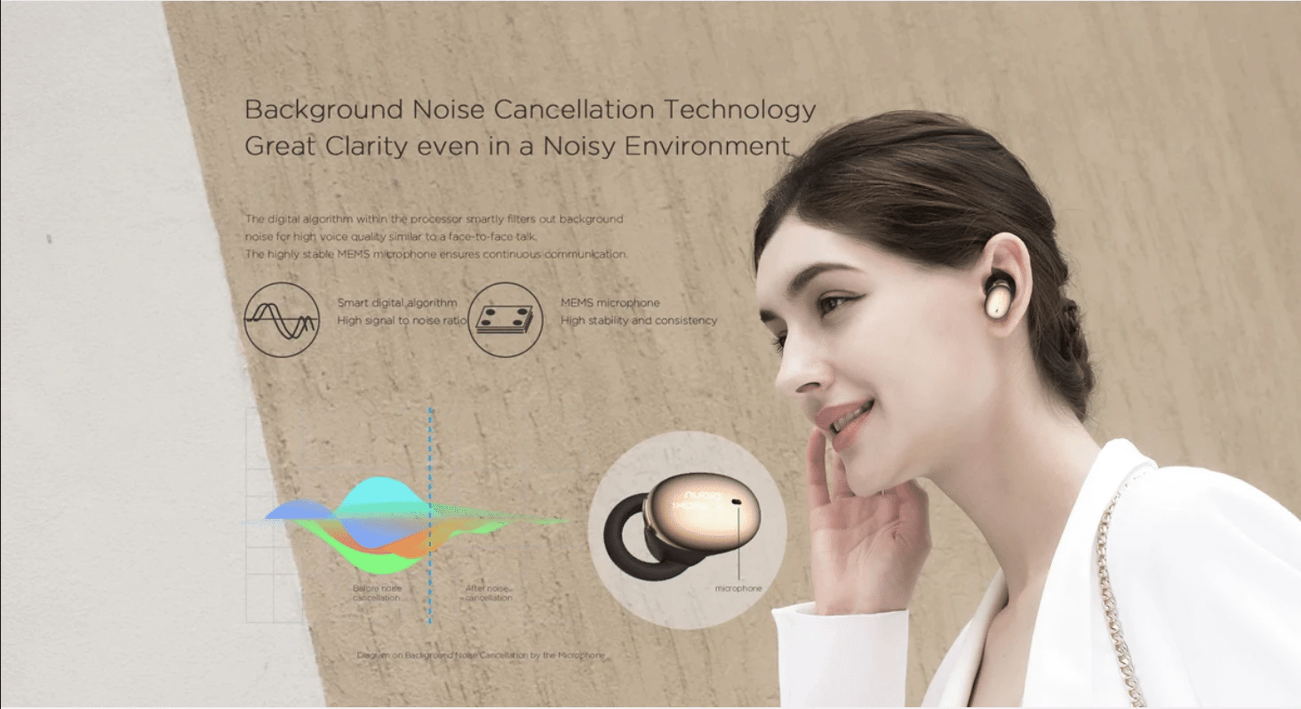 Nubia X 1More Stylish True Wireless In Ear Headphones 9
