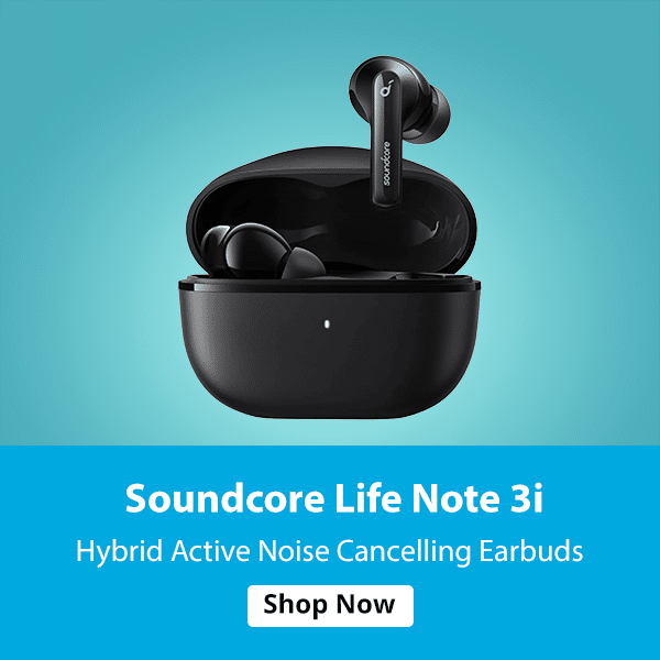 Soundcore Life Note 3i Banner