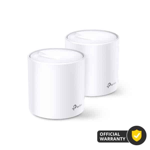 TP-Link Deco X60 AX3000 Wi-Fi 6 Mesh Router (2-Pack)