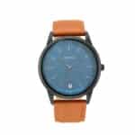 Titan NP1806NL03 Workwear Blue Dial Leather Watch