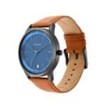 Titan NP1806NL03 Workwear Blue Dial Leather Watch 2