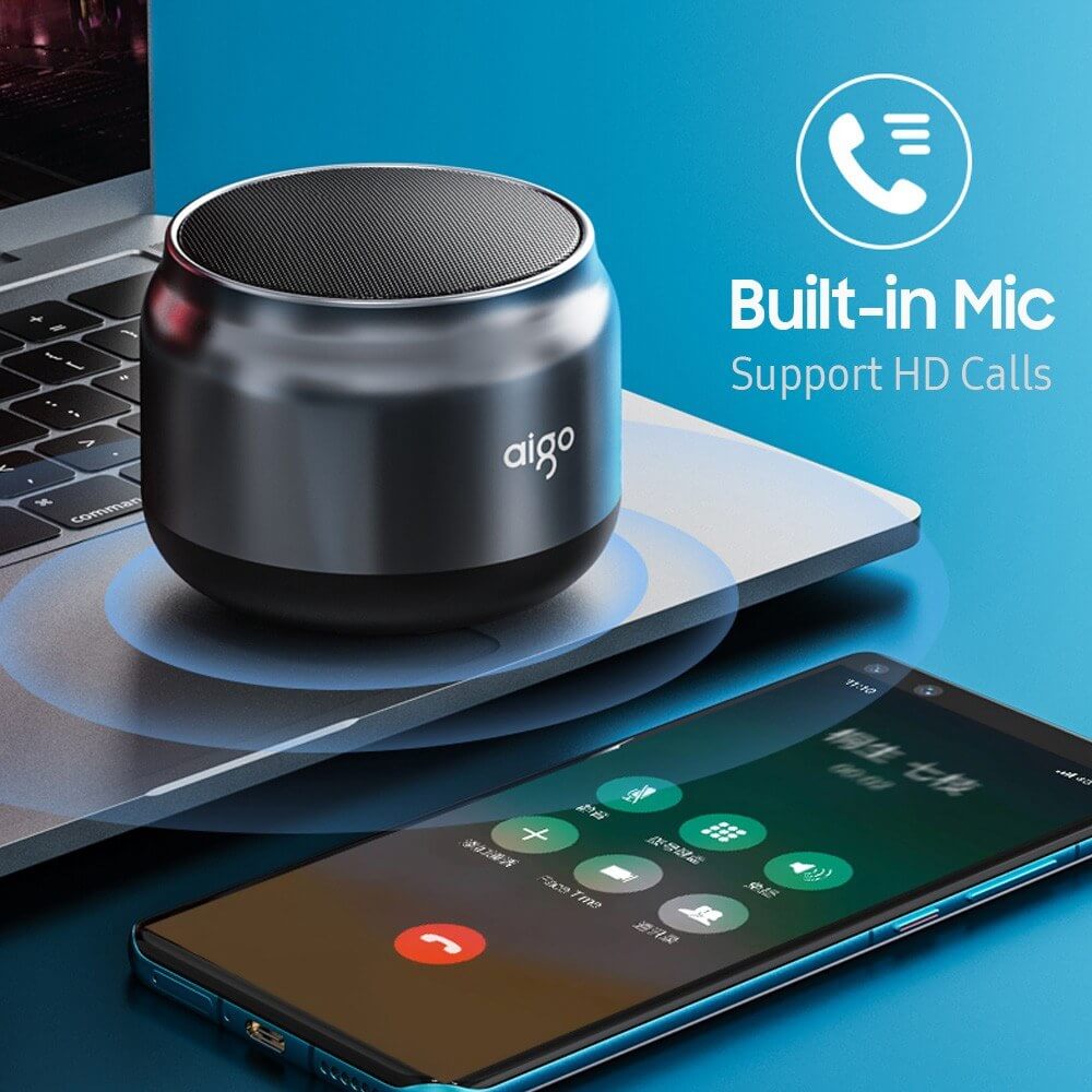 Aigo T98 Portable Wireless Bluetooth Speaker 4 4