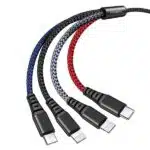 Mcdodo CA-6230 4 in 1 Charging Cable (2 Lightning+1 Micro USB+1 Type C) - Image 2