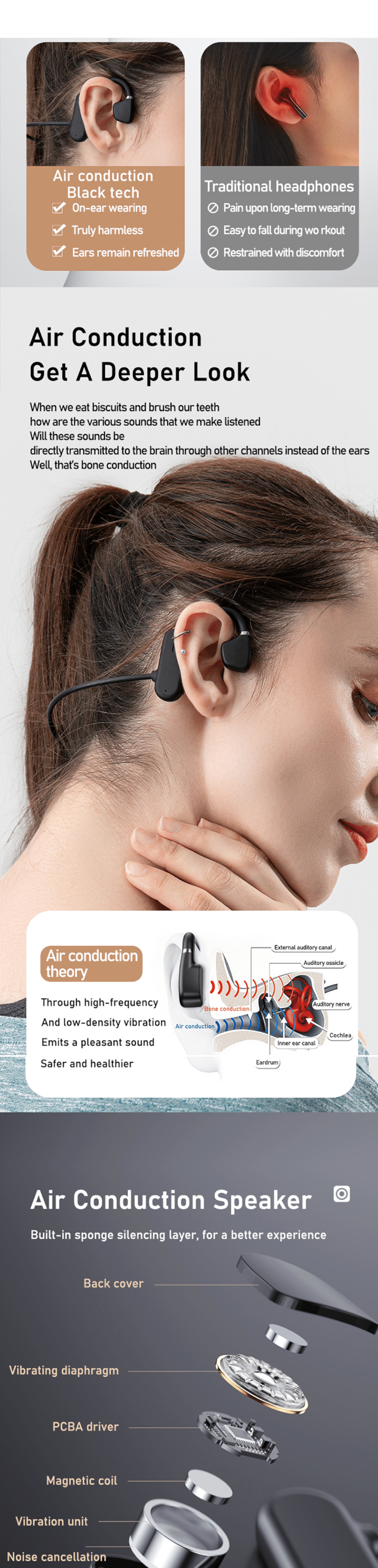 Remax RB S32 Air Transmitting Bluetooth Earphone 3
