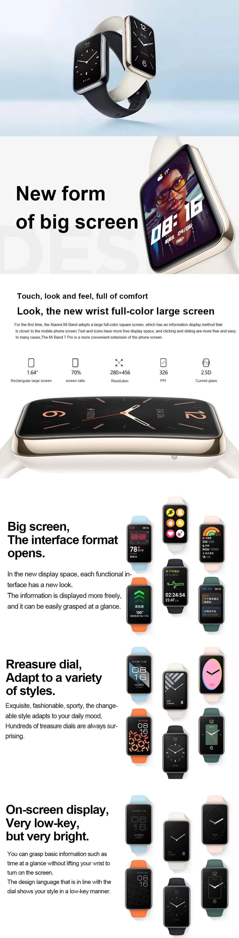 Xiaomi Mi Band 7 Pro Smart Band 4