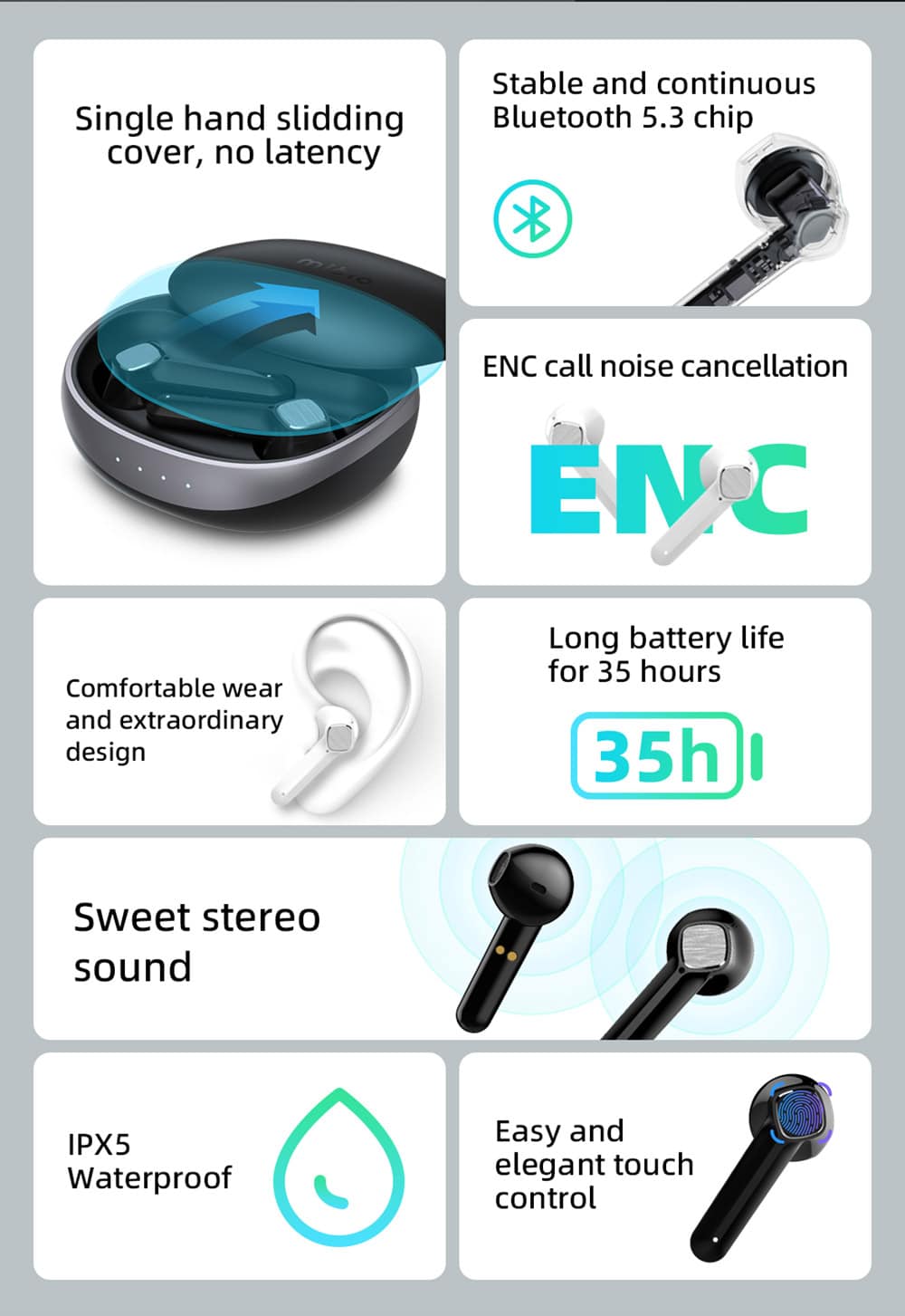 Xiaomi Mibro S1 True Wireless Earbuds 3 3