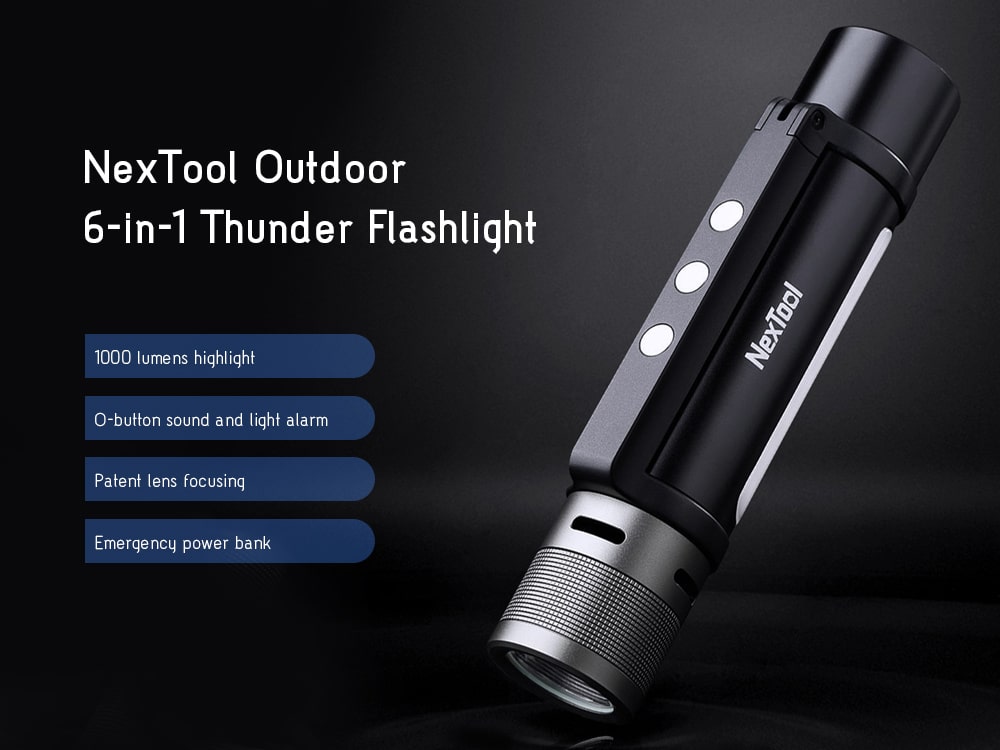 Xiaomi Nextool Outdoor 6 in 1 Thunder Flashlight 3