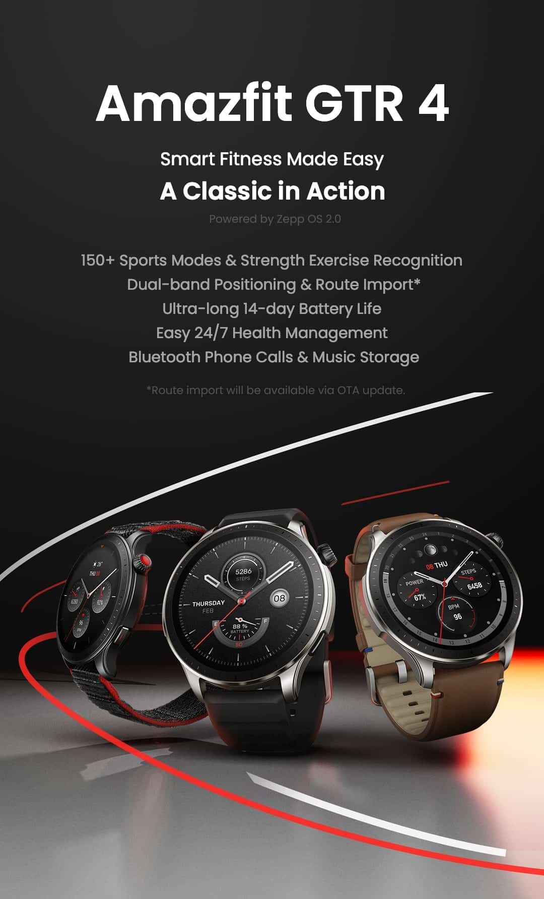 Amazfit GTR 4 Smart Watch 5 4