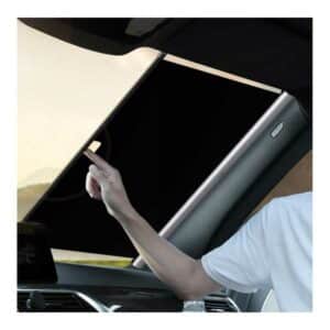 Baseus Auto Close Car Front Window Sunshade Retractable with Suction Cup 2