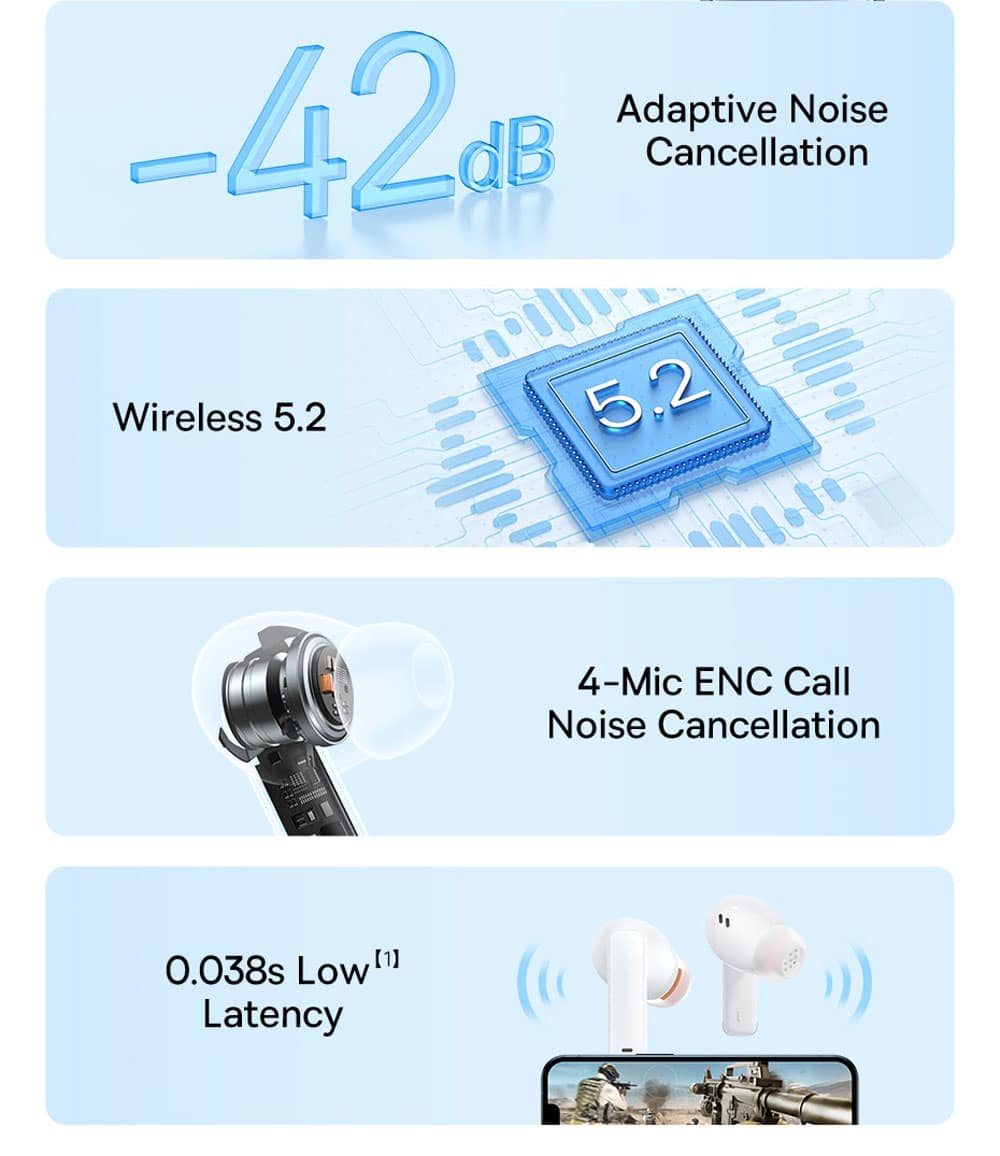Baseus Bowie M2 ANC True Wireless Earbuds 5