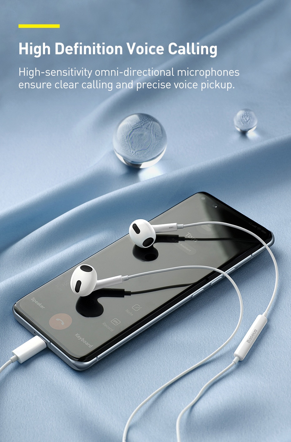 Baseus Encok C17 Type C In Ear Wired Earphone 2 1