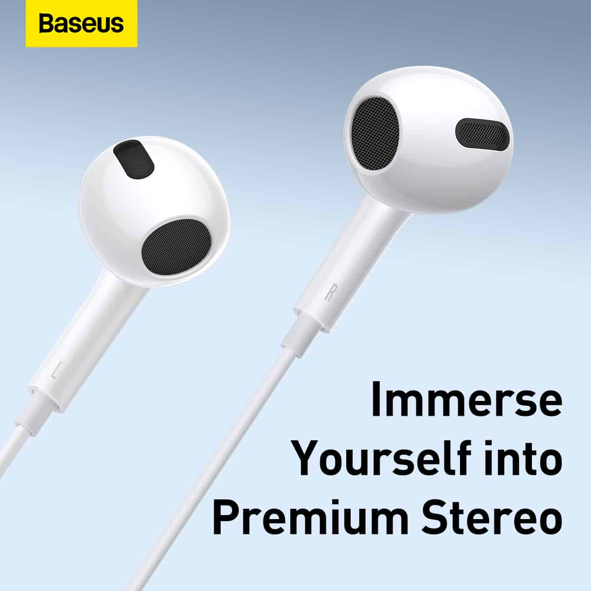 Baseus Encok H17 3.5mm In Ear Wired Earphone 7
