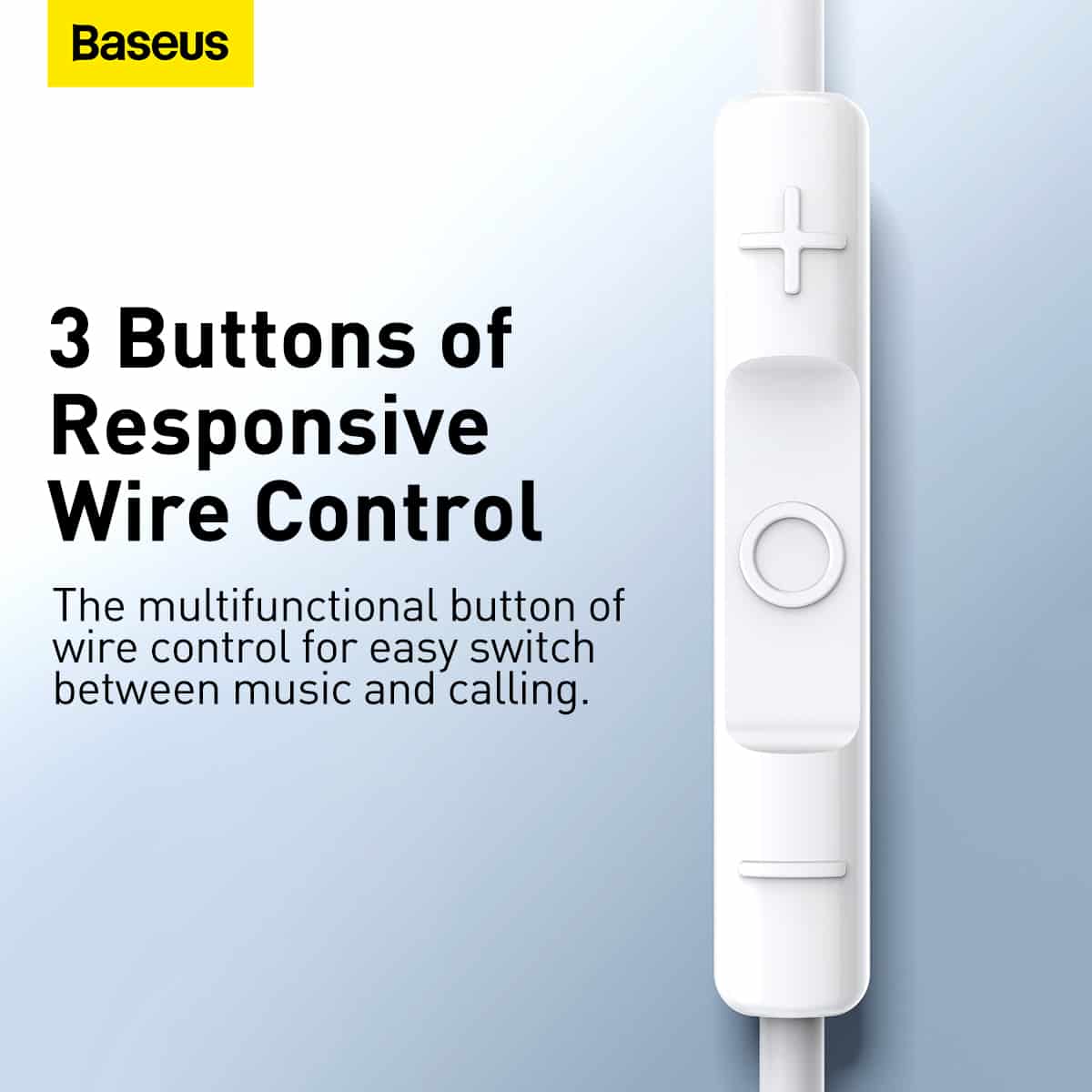 Baseus Encok H17 3.5mm In Ear Wired Earphone 9