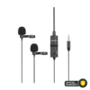 Boya BY-M1DM Dual Omni-directional Lavalier Microphone