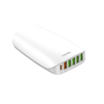 LDNIO A6573C 6 Port 65W Super Fast Charging Desktop Charger