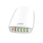 LDNIO A6573C 6 Port 65W Super Fast Charging Desktop Charger - Image 2