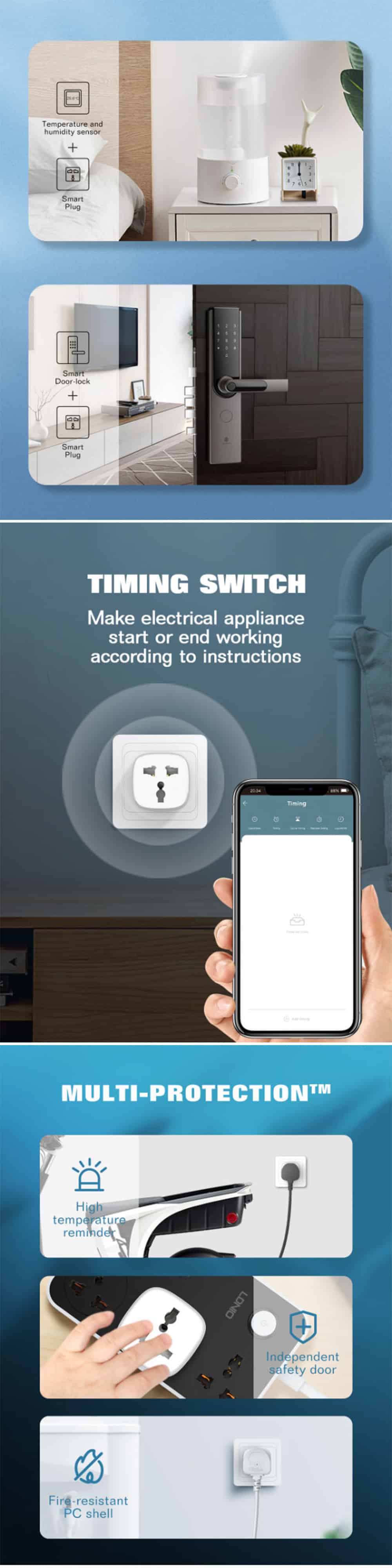 LDNIO SCW1050 WiFi Smart Plug EU 9